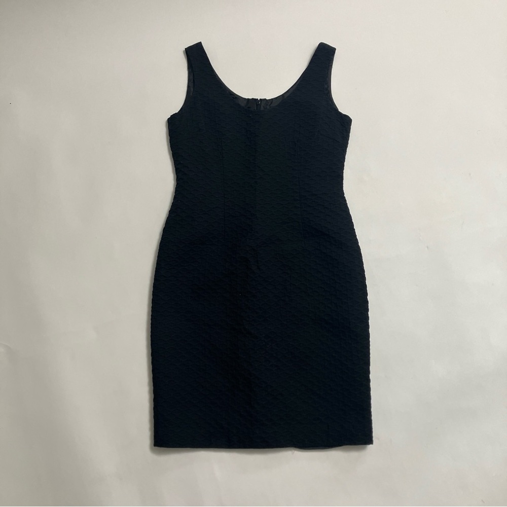 ALBERT NIPON textured sleeveless dress